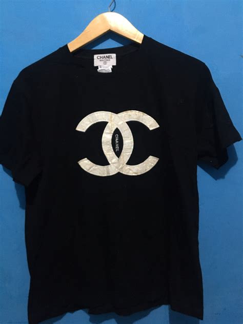 chanel shirts for women|chanel tee shirts vintage.